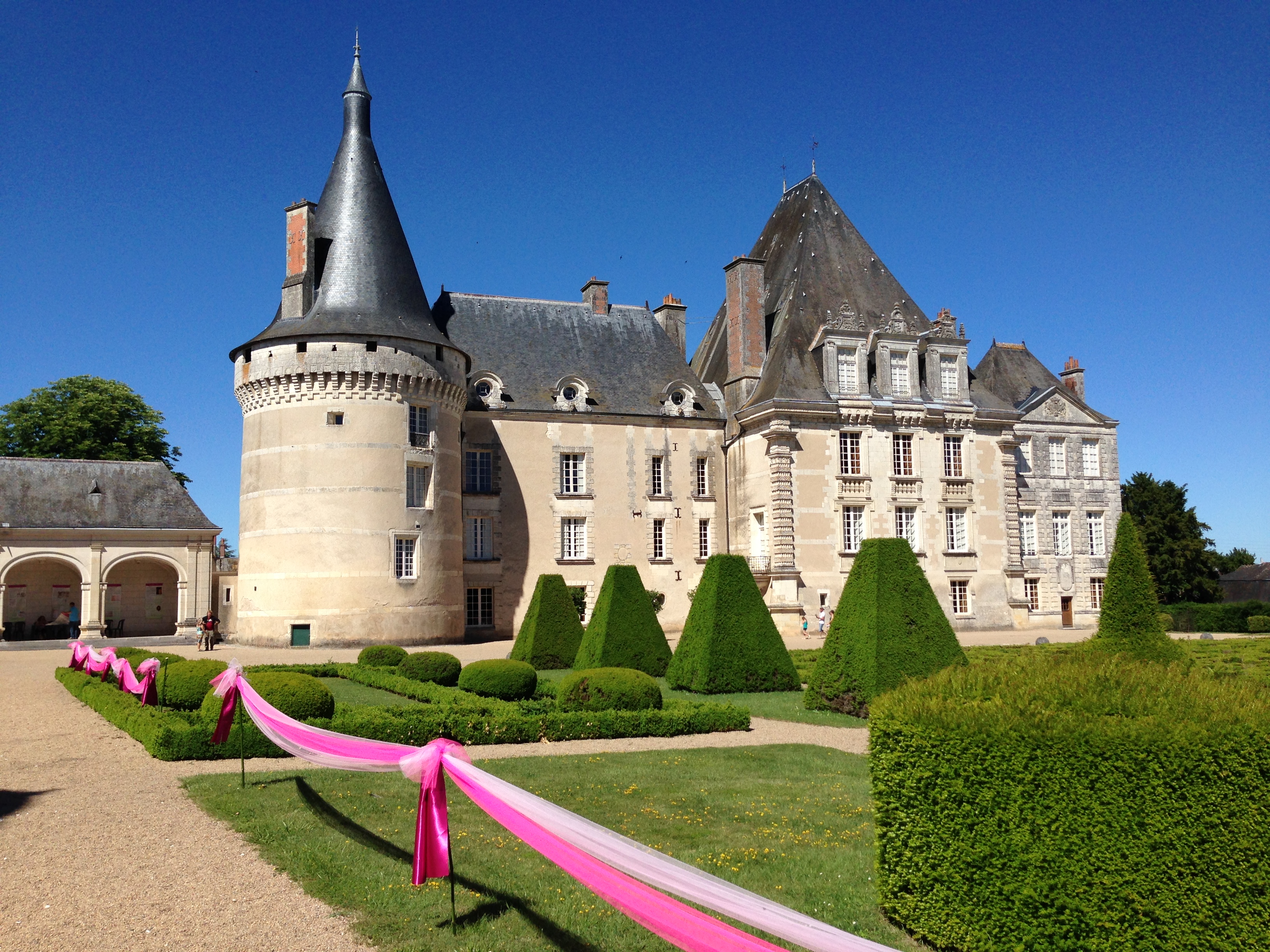 Le chateau d'Azay le Ferron aux portes de la Brenne