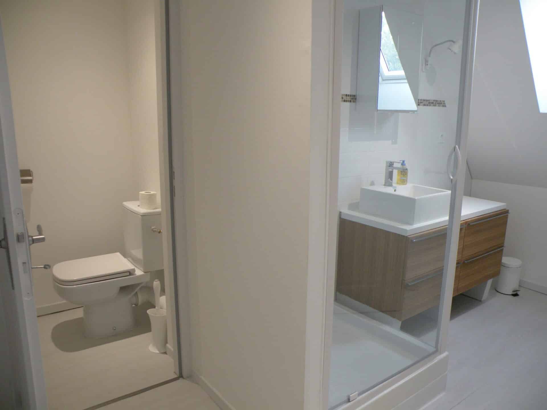 gite piscine beauval loches salle douche bouleau