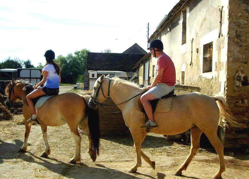 Clos de la Richaudière Luxury Loire Gîtes Equitation - Balades à cheval Crédit photos R. Baker