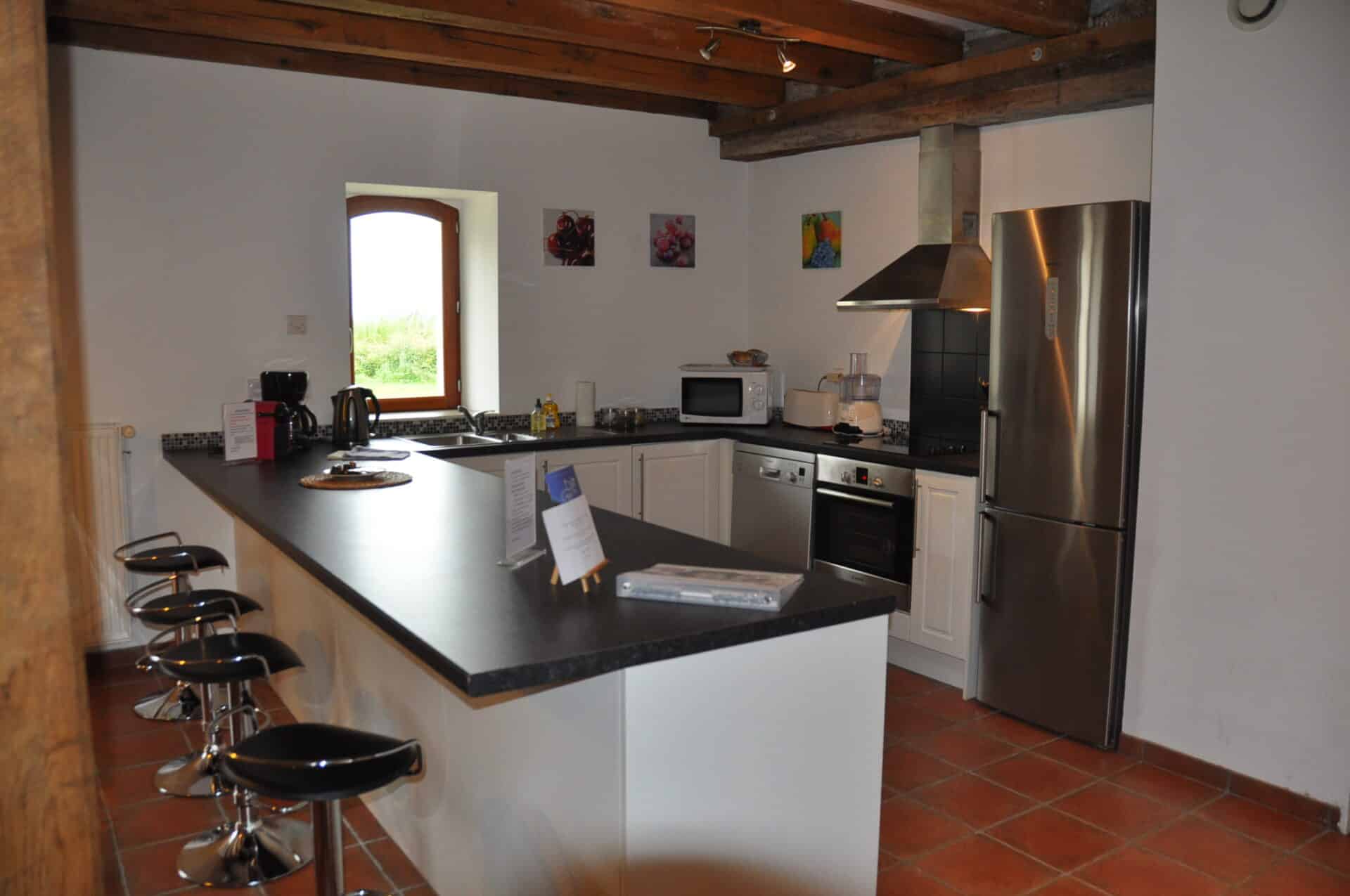 gite piscine beauval loches cuisine villa saule