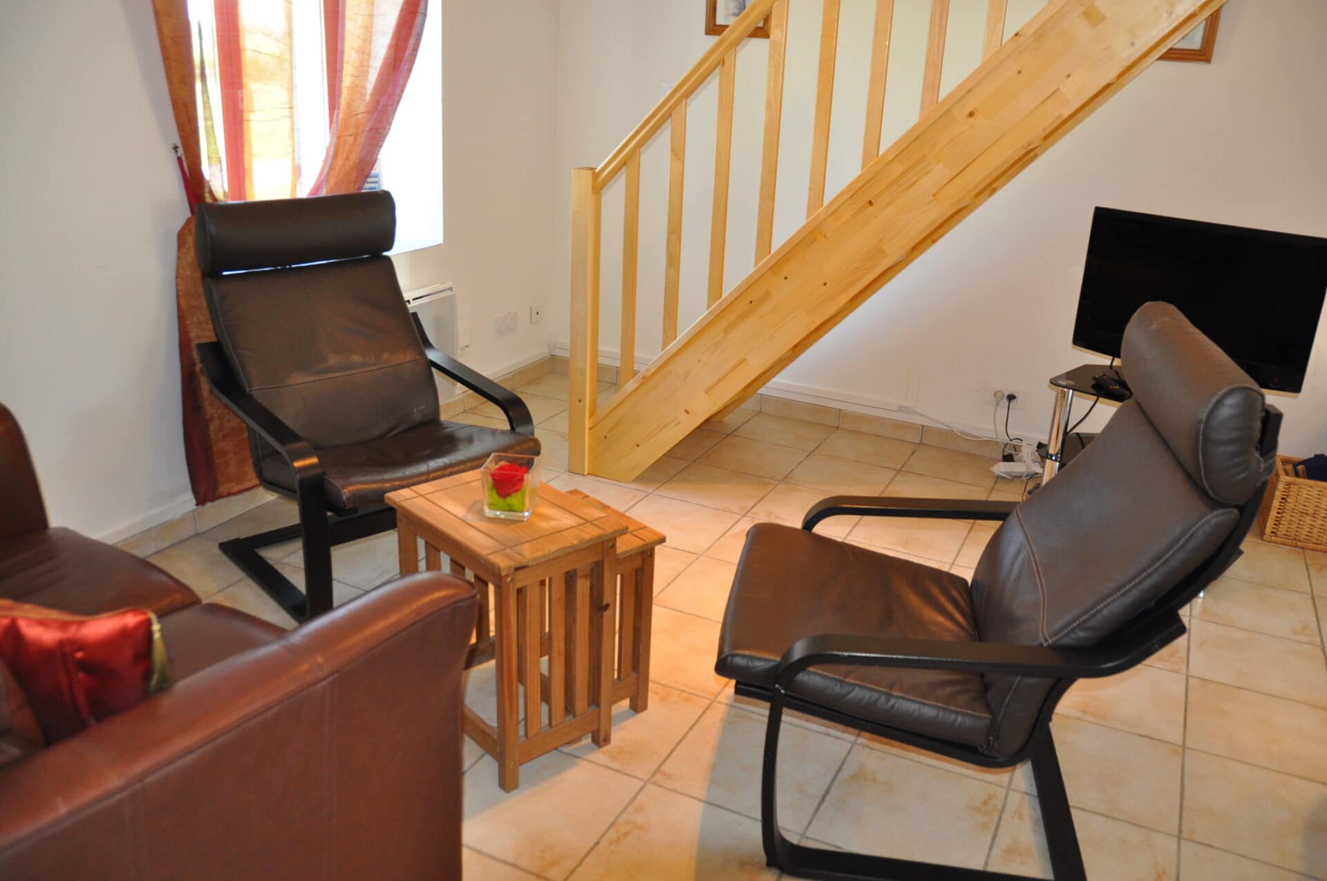 gite piscine beauval loches salon villa bouleau