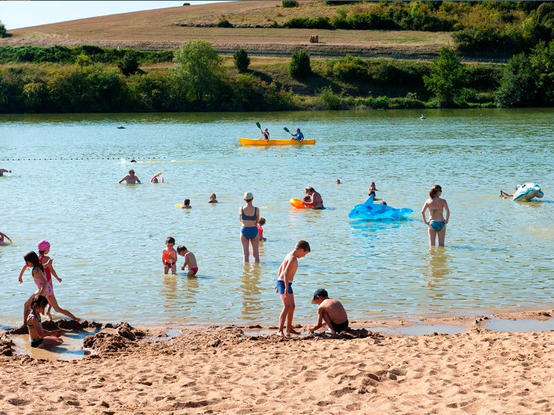 Chemillé sur Indrois Baignade Touraine Val de Loire @D.Darrault
